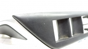 Front left window lifter control trim Toyota Camry v55 15-17 usa black, scratch