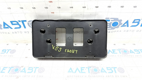 Toyota Camry v55 15-17 usa front license plate area, dents, broken mount
