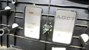Toyota Camry v55 15-17 usa front license plate area, dents, broken mount