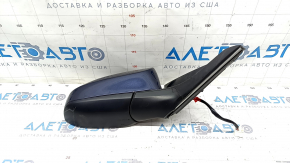 Side mirror right Toyota Camry v55 15-17 5 pins, heated, blue, scratches