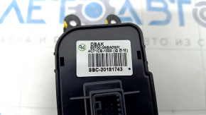 Kia Niro 17-19 HEV, PHEV Black Front Button Block, No BSM, No Lane Keeping Assist, With Battery Reset