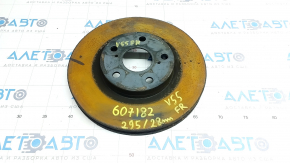 Front right brake disc Toyota Camry v55 15-17 usa 295/28mm rusty