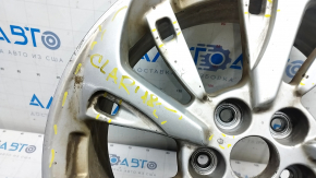 Wheel disk R18 18X8J Honda Clarity 18-21 usa with sensor, curb, broken pressure sensor