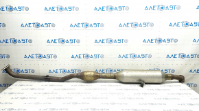 Intake pipe with catalytic converter Toyota Camry v55 15-17 2.5 usa rusty, studs sawed off