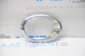 Fog light frame right Ford Fusion mk5 13-16 ring chrome, sand