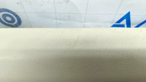 Front right threshold trim VW Tiguan 09-17 beige, scratches, abrasions, broken fastener