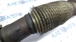 Intake pipe with catalytic converters VW Tiguan 09-17 mesh is torn