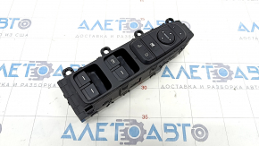 Front left window lift control Kia Niro 17-22 HEV, PHEV 1 auto, black, without auto folding