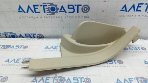 Door sill trim rear left VW Tiguan 09-17 beige, scratches, abrasions