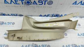 Door sill trim rear right VW Tiguan 09-17 beige, scratches, abrasions, for dry cleaning