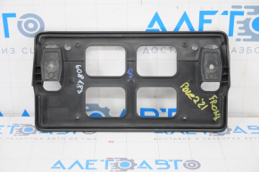 Polestar 2 21 front bumper number plate area - pressed