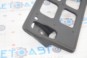 Polestar 2 21 front bumper number plate area - pressed