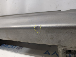 Left threshold Ford Fusion mk5 13-20 graphite UJ, with seal, scratches, bumps