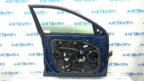 Door assembly front left Kia Niro 17-22 keyless, blue C3U, color 0.25, dented corner, butt