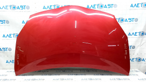 Hood bare Toyota Prius 30 10-15 red 3R3, aluminum, chips sand