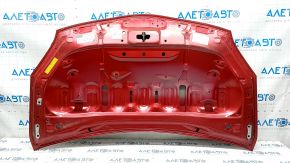 Hood bare Toyota Prius 30 10-15 red 3R3, aluminum, chips sand