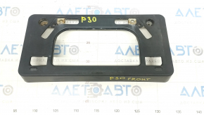 Front bumper plate for Toyota Prius 30 13-15 rest