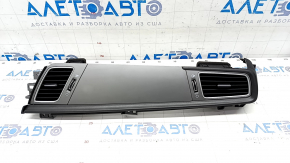 Front panel trim with air duct deflectors Kia Niro 17-19 graphite frame, broken fastening, broken trim fastenings