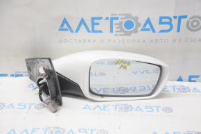 Side mirror right Hyundai Sonata 11-15 5 pins, turn signal, white