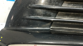 Front bumper grille lower Toyota Prius 30 13-15 rest without fog lights, scratches, sand, crack, broken mount