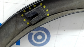 Front left wing arch trim VW Tiguan 09-17 structure, broken fasteners, scratches, abrasions