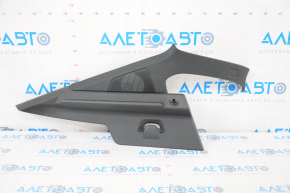 Upper left rear pillar trim Polestar 2 21- black + gray cloth