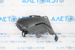 Upper left rear pillar trim Polestar 2 21- black under belt