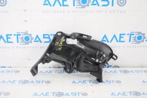Upper left rear pillar trim Polestar 2 21- black under belt