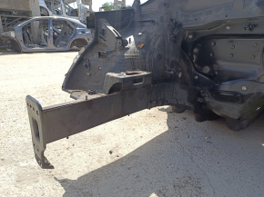 Front right quarter VW Tiguan 09-17 on the body, black, painted, glass sawed off