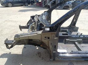 Front left quarter VW Tiguan 09-17 on the body, black, painted