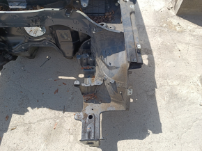 Front left quarter VW Tiguan 09-17 on the body, black, painted