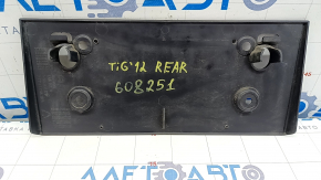 Rear license plate area VW Tiguan 12-17 non-factory holes, scratches
