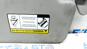 Left visor Kia Niro 17-22 gray, without backlight, without hook, for dry cleaning Used