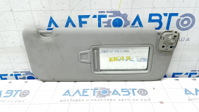 Right visor Kia Niro 17-22 gray, without backlight, without hook, for dry cleaning Used