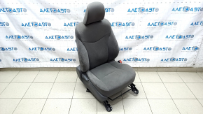 Passenger seat Toyota Prius 30 10-15 without airbag, mechanical, dark gray velour