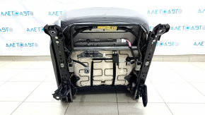 Passenger seat Toyota Prius 30 10-15 without airbag, mechanical, dark gray velour