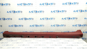 Left threshold Toyota Prius 30 10-15 red, pressed, worn, broken fastening