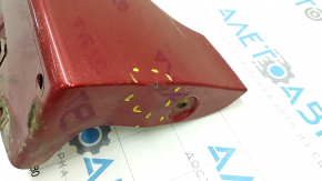 Left threshold Toyota Prius 30 10-15 red, pressed, worn, broken fastening