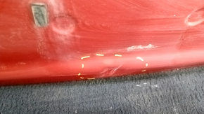 Naked trunk door with glass Toyota Prius 30 10-15 red 3R3, with two glasses, dented