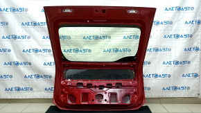 Naked trunk door with glass Toyota Prius 30 10-15 red 3R3, with two glasses, dented