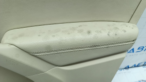 Door trim card front right VW Tiguan 09-17 beige with beige insert leather, FENDER, armrest leather, for dry cleaning