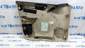 Door trim card front right VW Tiguan 09-17 beige with beige insert leather, FENDER, armrest leather, for dry cleaning