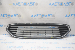Grill radiator grill assembly with frame Ford Fusion mk5 13-16 sand, pokes