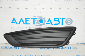 Bumper grille left Ford Focus mk3 15-18 rest, structure, without fog lights