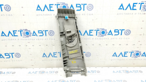 Center pillar trim upper belt right Toyota Prius 30 10-15 gray plastic, scratches
