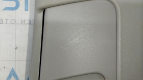 Center pillar trim upper belt right Toyota Prius 30 10-15 gray plastic, scratches