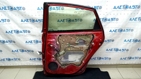 Door assembly rear right Toyota Prius 30 10-15 red 3R3, butt, chip