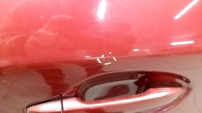 Door assembly front right Toyota Prius 30 10-15 keyless, red 3R3, butt, chips
