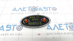 Emblem badge KIA tailgate Kia Niro 17-22 HEV, PHEV swollen varnish