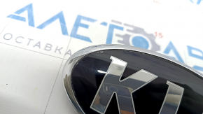 Emblem badge KIA tailgate Kia Niro 17-22 HEV, PHEV swollen varnish